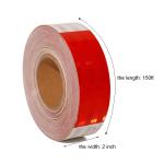 DOT C2 Conspicuity Reflective Warning Tape Hi Vis For Trailers