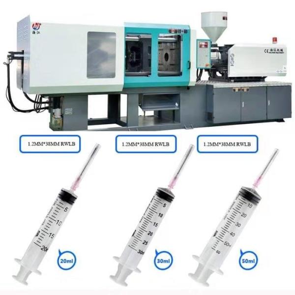 1800KN / 180 Ton Syringe Injection Molding Machine High Response 5.1 x 1.4 x 1