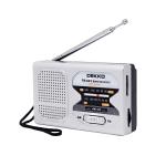 Plastic Digital Portable AM FM Radio Speaker 23MM50dB Built In Antenna