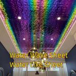 Rippled Water Wave Metal Cladding Panel Decorative 304 Stainless Steel Sheet