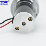 Low Noise IE3 tubular motor 60mm size 12v 24v 15w 120 RPM electric dc gearbox