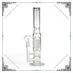 Tobacco Smoking Water Pipe Heady Dab Oil Rig 8 Arms Perc 12 Inches