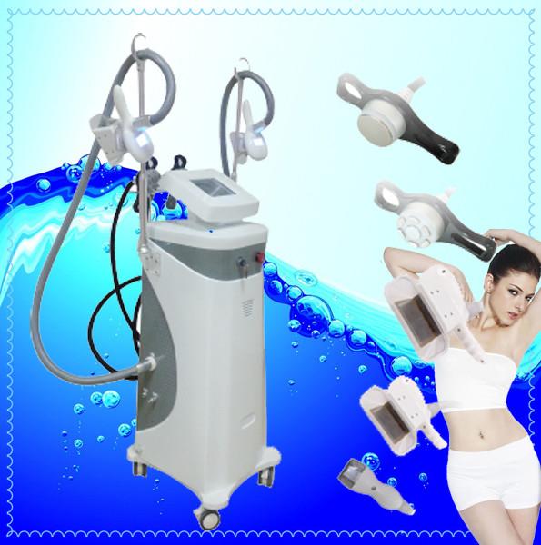 Vertical 5 MHz RF Cryolipolysis Fat Freeze Slimming Machine For Women Loss
