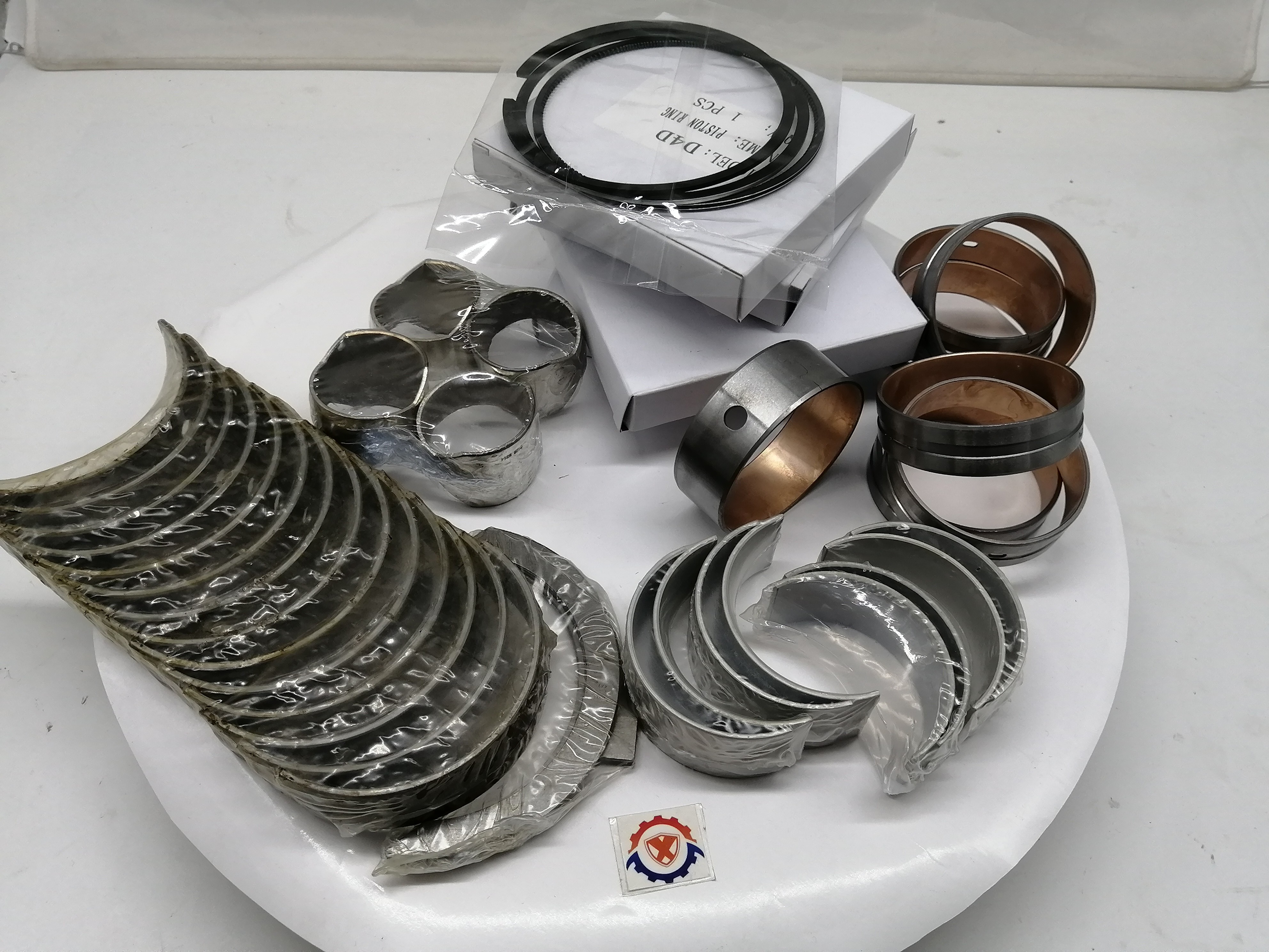 Excavator D4d Engine Rebuild Kit EC140 Including Cylinder Liners Piston Rings Bearing
