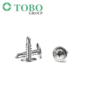 Wholesale Thread Length ANSI B 16.9 Self Drilling Metal Screws With And Finish For ASTM A420 from china suppliers