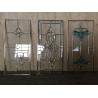 Buy cheap Single decorative leaded glass for cabinet door with electroplating technology from wholesalers