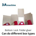 Bottom Lock and Side Glue Industrial Folder Gluer for Manufacturing Plant SHH