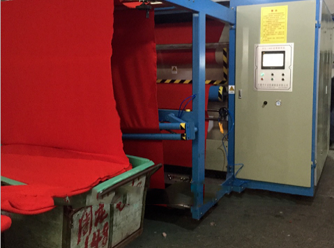 50m/Min 28kw Rapid Decatizer Equipment Automatic For Neaten Knitting