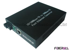 Wholesale FCC And CE Compliant 100Mbps Fiber Media Converter With Internal Power Converter from china suppliers
