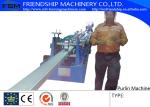 Durable 18 Stations Roll Forming Line For Galvanized C Z Purlin