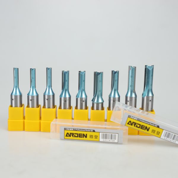 Particleboard Trimming Cutter Carbide TCT Double Edge Milling Cutter Straight Knife