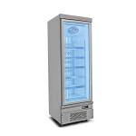 Bottom Mounted upright 2 3 Glass Door Display freezer With Automatic Defrost