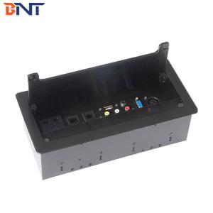 Wholesale tabletop flip up brushed cover socket box for 86 socket panel from china suppliers
