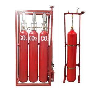 Wholesale Enclosed Flooding CO2 Extinguishing System Red Cylinder For Fire Suppression from china suppliers