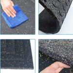 1.5mm To 4mm Heavy Duty Rubber Horse Stable Mats 20" X 20" Protective Strength