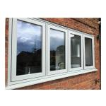 Double Glazed PVC White Sliding Window Tinted Sliding Glass Windows For Balcony
