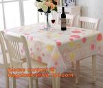 Table cloth PVC non-woven cloth waterproof cloth mat oil proof plastic