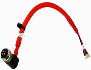 Wholesale PA bellow flame retardant DC+ slow charging cable assembly customizable automotive wiring harness from china suppliers