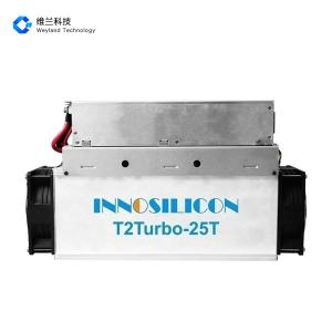 Wholesale 2050W Innosilicon Asic Miner , Air cooled Bitcoin T2 Turbo 25t from china suppliers