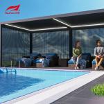 10" X 10" Outdoor Aluminium Pergola Patio Waterproof Garden Decorated Pergola