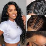 Water Curls Human Hair Swiss/French Lace Wigs Unbeatable Extensions For The