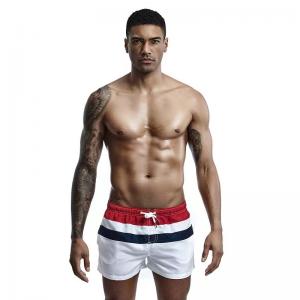 Wholesale Striped Sand Mens Beachwear Shorts Sexy Boxer Home Leisure Male Swim Trunks from china suppliers