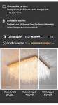 Crystal Chain Ceiling Lights New Lampara Techo for Home Decor guzhen lighting(WH
