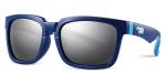 Black Dark Lightweight Flexible Eyeglass Frames Light Blue Plastic Size 52 16