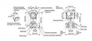 Wholesale Differential Yokogawa EJA Pressure Transmitter Draft Range EJA120E-JES5G-934DJ from china suppliers