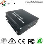 FC Connector AHD CVI TVI Over Fiber Converter Wall Mounted / Rack Mounted