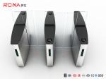 Stainless Steel Access Control Turnstiles , Security Systems Sliding Barrier