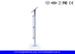 10.1 Inch Floor Stand Tablet Kiosk Mount Rugged Metal For Advertising