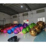 Giant Christmas Decorative Inflatable Mirror Ball Shiny Balloon Mirror Sphere