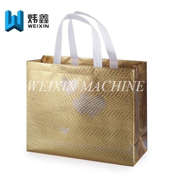 Best Quality Aluminum Film Laminating Non Woven gift Bag With tension test