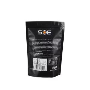 Wholesale Custom Logo Standing Resealable Aluminium Foil Plastic Packaging Food Pouch With Zipper Coffee Bean Mylar Bags from china suppliers