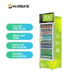Large capacity automatic soda drink a cup of noodles vending machine combined