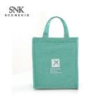 Eco Friendly Insulated Polyester Office Reusable Lunch Bag