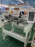 2 Heads Computer Cap T shirt Flat Embroidery Machine Price for Sale With