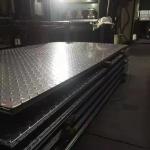 4ftx8ft Checkered 1.0-4.0mm 304 Plate ASTM EN GB 1000mm 1219mm 1500mm