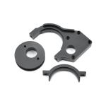 Dia 400mm Cnc Machining Parts Brushed Sandblasted AL6063 ANSI Aluminum