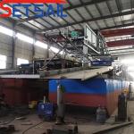 5.5kw-20kw Drum Screen Power CTN Slot Type Bucket Chain Mining Dredger for River