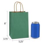 Customized Logo Accepted Kraft Paper Bags With Handles for Daily and Storage