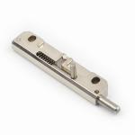 Symmetrical Hardware Door Flush Bolt 2.9 Inch Security Door Guard Lever Action