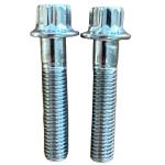 GR5 M8 x1.25x 32MM Titanium Bolt 12 Point Flange Bolt for Sprint Car Grade GR5
