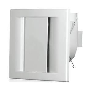 Wholesale 8 Inch Silent Plastic Square Bathroom Ultra Quiet Ventilation Fan with LED Light Ceiling Mounted Exhaust Fan Air Extract from china suppliers
