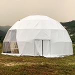 15m Half Sphere Geodesic Big Dome Tent Large Bay Clear Window Yurt