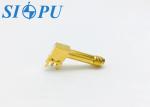 SMA Female RF Connector, Right Angle, PCB Mount Microstrip, Solder Type