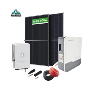 Wholesale 5kw 10kw 15kw 20kw Home Hybrid Solar System Solar Panels 410-700Watts 48Vdc / 51.2Vdc from china suppliers