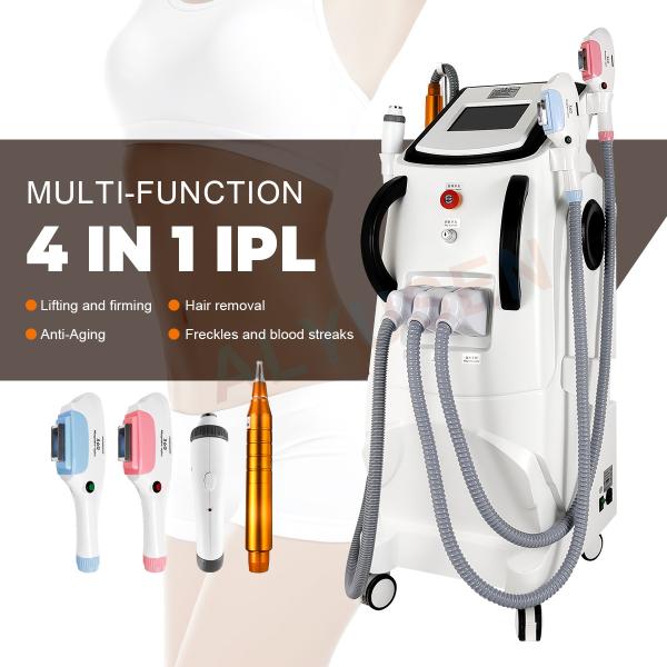 4In1 Multifunctional Nd Yag Laser Diode Laser Hair Removal Machine for Acne and