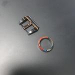 Forged Comfortable Carbon Fiber Products Ring Unique Weave Pattern Glossy